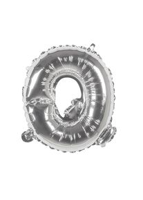 Boland Palloncino in foil lettera Q argento 36 cm