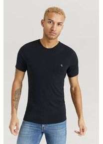 Calvin Klein Underwear T-Shirt S/s Crew Neck 2-Pk Svart s Male