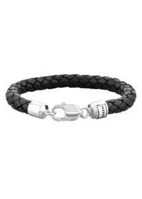 Kuzzoi Heren Armband zwart / zilver 19