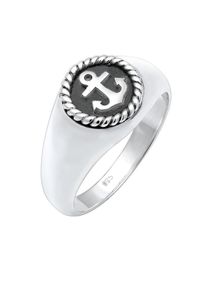 Kuzzoi Heren Ring 'Anker' zilver 62