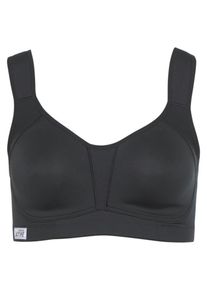 Lascana, Damer, Sports-BH, Sort / Hvid, Størrelse 85