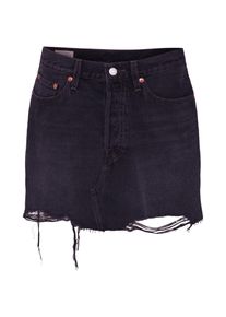 Levi's LEVI'S ®, Damer, Nederdel 'Deconstructed Skirt', Black Denim, Størrelse 27