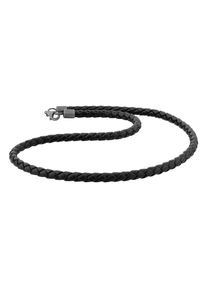 Kuzzoi Dames Ketting zwart / zilver 50