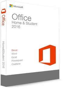 Microsoft Office 2016 Home & Student - Productcode (Key)