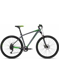 Kellys , Mountainbike »Spider 10«, 24 Gang, Shimano, Altus M2000 Direkt Montiert Schaltwerk , grau , Fahrrad