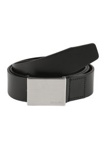Calvin Klein, Mænd, Bælte 'Formal Plaque', Sort, Størrelse 85