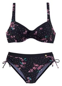 Lascana Kvinnor Bikini 'Wire Osaka' svart Storlek 42