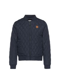 Urban Classics M&auml;n &Ouml;verg&aring;ngsjacka 'Diamond Quilt' marinbl&aring; Storlek XL