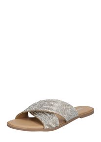 ABOUT YOU Kvinnor Pantolette 'Clarissa' silver Storlek 38