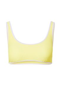 Venice Beach Dames Bikinitop geel / wit 75