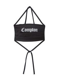 Mister Tee, Mænd, Tørklæde 'Compton', Sort / Hvid, Størrelse One Size