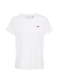 Levi's LEVI'S ®, Damer, Shirts 'The Perfect Tee', Rød / Hvid, Størrelse XS