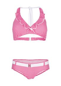 Petit Amour, Damer, Bikini 'CHARLENE', R&oslash;d / Hvid, St&oslash;rrelse XS