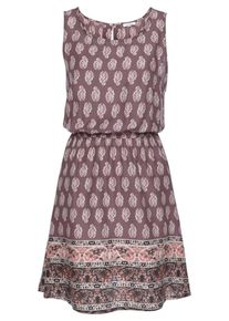 Lascana, Damer, Strandkjole, Beige / B&aelig;r / Lyser&oslash;d, St&oslash;rrelse 38