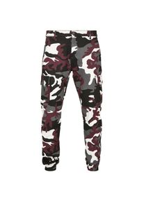 Camo Cargo Jogging Pants 2.0 (Sale) wine camo, Gr&ouml;&szlig;e 36, Herren, Baumwolle, Urban Classics