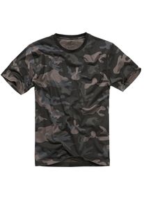 Brandit Premium T-Shirt Cotton camouflage/schwarz, Gr&ouml;&szlig;e M, Herren, Baumwolle, Brandit