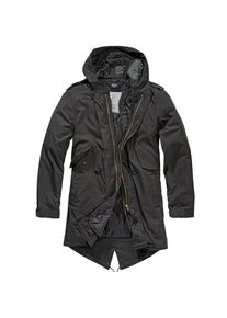 Brandit M51 US Parka schwarz, Gr&ouml;&szlig;e S, Herren, Synthetik, Brandit