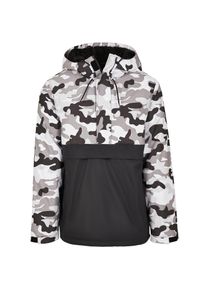 Camo Mix Pull Over Jacket (Sale) snow camo, Gr&ouml;&szlig;e L, Herren, Synthetik, Urban Classics