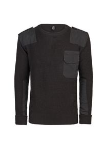Brandit BW Pullover mit Brusttasche schwarz, Gr&ouml;&szlig;e XXL, Herren, Synthetik, Brandit