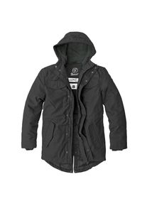Brandit Marsh Lake Parka schwarz, Gr&ouml;&szlig;e M, Herren, Baumwolle, Brandit