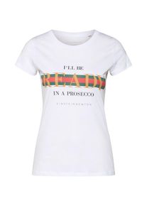 Einstein Newton EINSTEIN & NEWTON T-shirt 'I'll be ready in a Prosecco' Femme blanc taille S