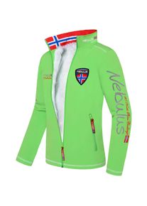 Nebulus Veste Softshell d'hiver STYLER FUR, homme, vert clair | Soldes d'Automne