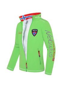 Nebulus Veste Softshell d'hiver STYLER FUR, homme, vert clair | Soldes d'Automne