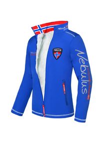 Nebulus Veste Softshell d'hiver STYLER FUR, homme, bleu cobalt | Soldes d'Automne