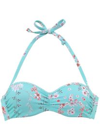Sunseeker Dames Bikinitop 'Ditsy' lichtblauw / gemengde kleuren 85