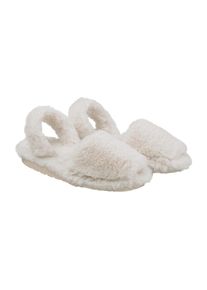 RIA Menorca Avarcas pluchen pantoffels, creme, 37 - creme, in Textil