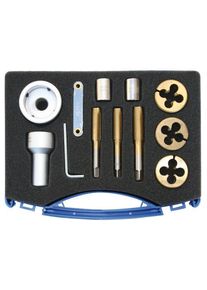 SW-Stahl 02370L Gewindeschneidsatz f&uuml;r Radschrauben und -bolzen, 12-teilig