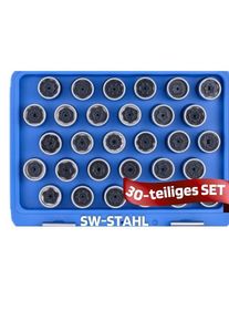 SW-Stahl 02385L Felgenschloss Demontagesatz, Mercedes-Benz, 30-teilig