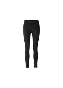 Czarne legginsy z ozdobnym akcentem Tchibo