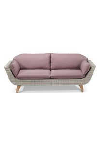 Sofa ogrodowa stylizowana na plecioną Tchibo
