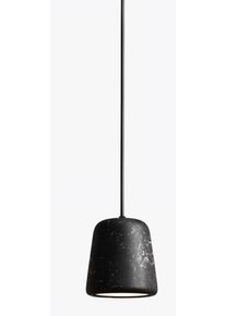 Material Pendant Pendelleuchte Marmor New Works-Marmor schwarz / schwarz