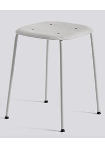 Soft Edge 70 Stool Hocker Hay-soft grau / soft grau