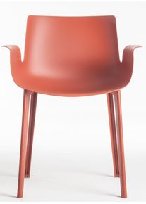 Piuma Stuhl Kartell-rostorange