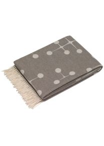 Eames Wool Blanket Dot Pattern Couverture de laine TAUPE Vitra OFFRE SPECIALE