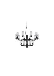 Normann Copenhagen Amp Chandelier Pendelleuchte Small Rauch/Schwarz