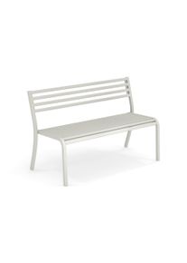 Segno Bank 128 cm Emu mattweiß