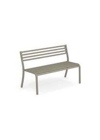 Segno Bank 128 cm Emu graugrün