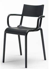 Generic A Stuhl 2-er Set Kartell-schwarz