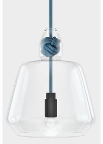 Knot lamp large Pendelleuchte Vitamin-mittelblau