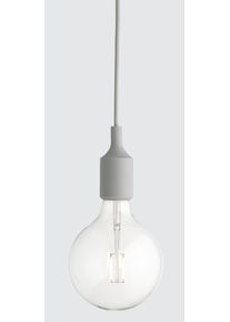 E27 Socket lamp Pendelleuchte muuto-hell grau