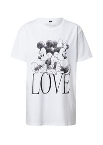 Merchcode T-shirt 'Minnie Loves Mickey' Femme blanc taille XS