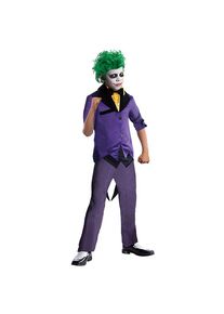 Batman The Joker Kinderkostüm | Halloween Kostüm für Jungs | Größe: 128 | Farbe: Lila