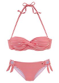 s.Oliver Kvinnor Bikini röd / vit Storlek 34