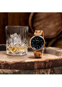 Waidzeit Montre homme en fût de whisky