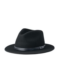 Brixton, Mænd, Hat 'MESSER FEDORA', Sort, Størrelse 61/62