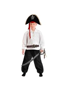 maskworld Costume da pirata del Capitano Jake per bambini